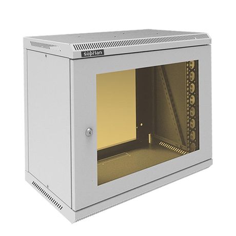 Шкаф телекоммуникационный настенный ТВС-9U-600-350-СР SUPRLAN 05-2090 Net.on