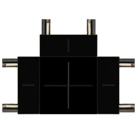 Коннектор Т-образный TRM-S5-CT BK для тонкого магнитного шинопровода черн. Эра Б0059032