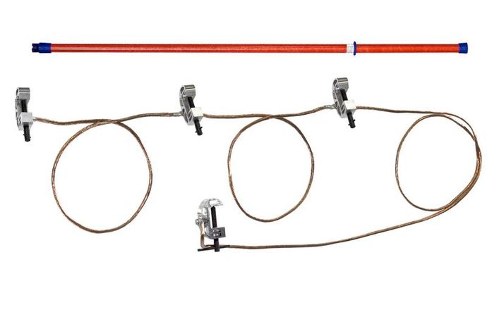 Заземление переносное ЗПП-110 Д 16кв.мм Диэлектрик Д413667