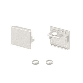 Заглушка SL-LINE-2522 WHITE глухая (Arlight, Металл) | 043120 Arlight