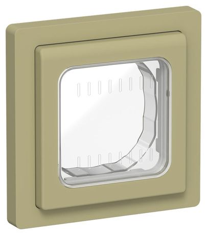 Рамка 1-м СП FLITE Рпро-1-55-ФлО IP55 олив. IEK FI-M10-32-55-K26 IEK арт. FI-M10-32-55-K26