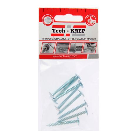 Саморез усиленный для тонкого метал. листа 4.2х38 (пакет) (уп.9шт) Tech-Krep PRO/Zitar 102392