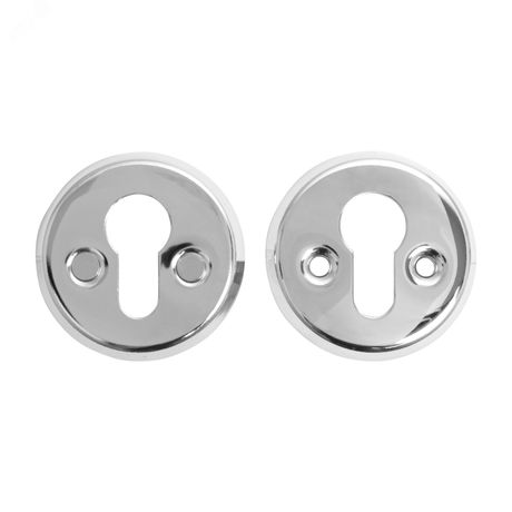 Накладка для ц/м АЛЛЮР 016PZ-55 CP хром финских дверей - 14050 ПТК