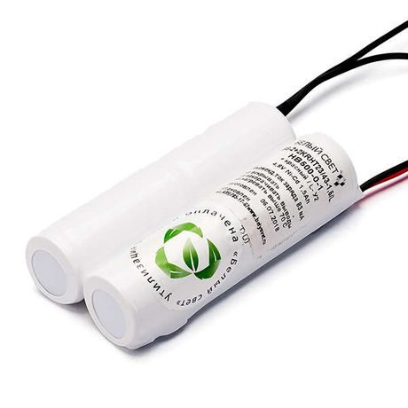 Батарея аккумуляторная BS-2+2KRHT23/43-1.5/L-HB500-0-10 (уп.10шт) Белый свет a18267