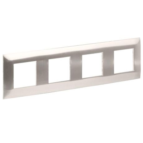 Рамка 4-м SKANDY SK-F34N металл никель IEK SK-M42-M-K50