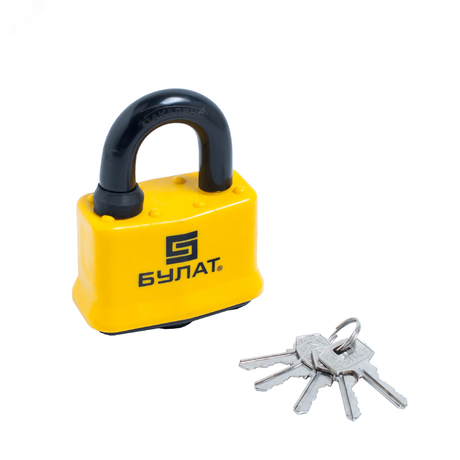 Замок навесной Булат ВС 0365 всепогодный 5кл. d=13мм - 13456 ПТК