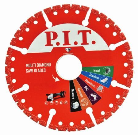 Диск алмазный сегментный по металлу 125x22,2x2,2 мм - ACTW11-0125 PIT P.I.T.