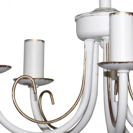 Светильник Рустика 253 бел.патина НСБ 01-5х60-123 Е14 ИУ - 1005404245 Элетех