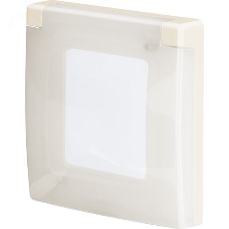 Рамка с защитной крышкой IP 44 Inspiria слоновая кость | 673921 Legrand