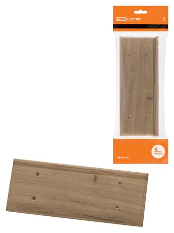 Накладка на бревно деревянная универсальная НБУ 1Пх3 240 мм, под покраску | SQ1821-0319 TDM