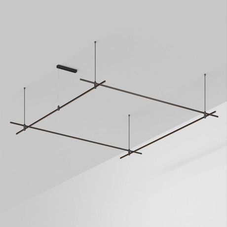 Трек ART-APRIORI-QUADRAT-ROD-800-3000x3000 (BK) (ARL, IP20 металл, 3 года) - 048525 Arlight