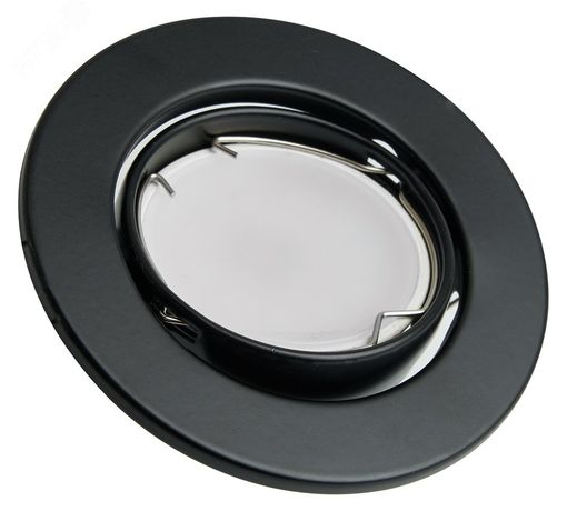 Светильник потолочный встраиваемый, DL11 MR16 50W G5.3 чёрный матовый | 48466 FERON