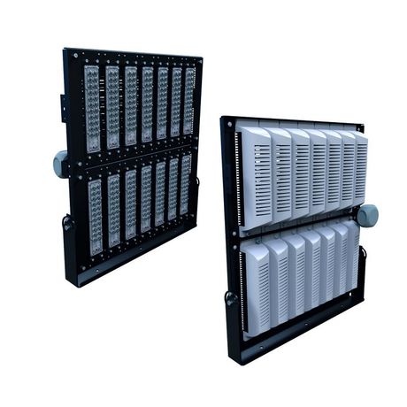 Светильник светодиодный LAD LED R500-14-60-6-1000L 1000Вт IP67 5000К 130500лм 100-305В КСС типа "Г" крепление на лире бел. ЛАДзавод LADLED146061000L LADesign