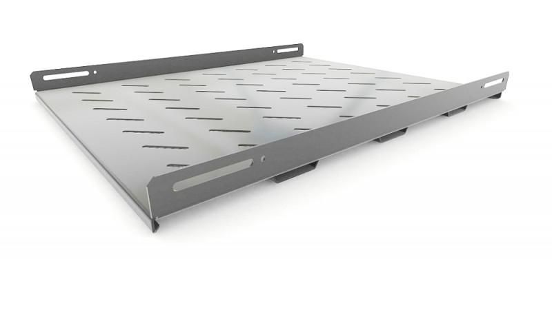 Полка стационарная Г=650мм нагр. до 100кг TSH3H-650-RAL7035 усилен. с боков. крепл. для шкафов TTB TTR 485х650мм RAL 7035 сер. Hyperline 451895