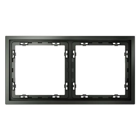 Рамка 2-м S70 пластик. титан Voltum VLS100206 Voltum арт. VLS100206