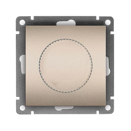 Светорегулятор СП Афина 500Вт механизм шампань Universal A0101-Br Союз