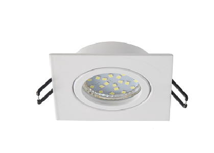 Встраиваемый светильник алюминиевый KL87 WH MR16/GU5.3 белый ЭРА - Б0054352