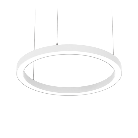 Светильник светодиодный Enso 30Вт 600х40 4000К подвесной с опаловым рассеив. RAL9003 бел. матов. VARTON V1-R0-00524-30000-2003040 VARTA