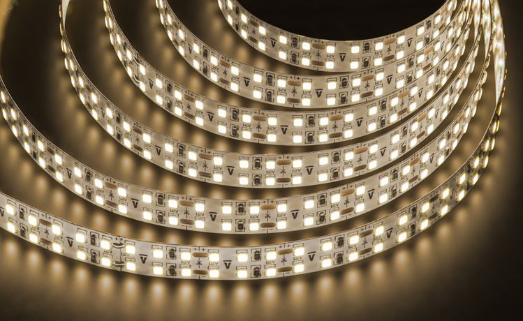 Лента светодиодная 30Вт/м 12В 3000К IP20 240LED/м NLS-2835 5м - 22887 Navigator 14465