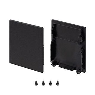 Заглушка SL-LINE-4050-3L-MIDDLE BLACK глухая (Arlight, Пластик) | 044676 Arlight