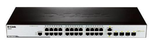Коммутатор управляемый DES-3200-28/C1A 24х100Мбит 2SFP D-Link 1232729