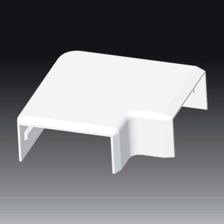 Поворот на 90 гр. LHD 40X20HF 8633HF (HB) (Цвет Белый) | 8633HF_HB Kopos