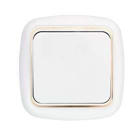 Переключатель проходной 1-кл. СП 6А IP20 бел. Bylectrica С6 6-173 Выключатель