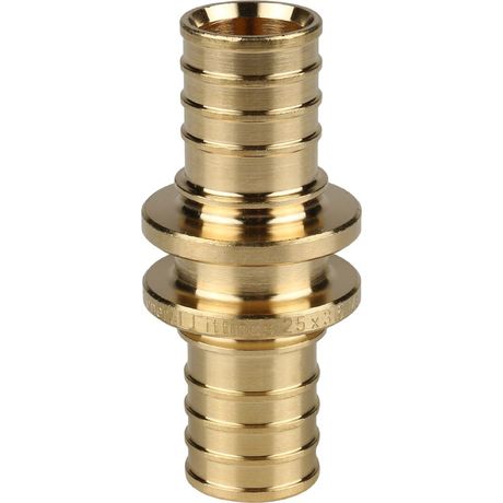 Муфта соединительная равнопроходная 25 для труб из сшитого полиэтилена аксиальный - SFA-0003-000025 STOUT RG008P0TP34QQB