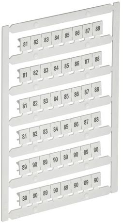Маркер для CTS 6кв.мм/CP 10кв.мм "81-90" ARMAFIX IEK AF-CT10D-M-006-09 IEK арт. AF-CT10D-M-006-09