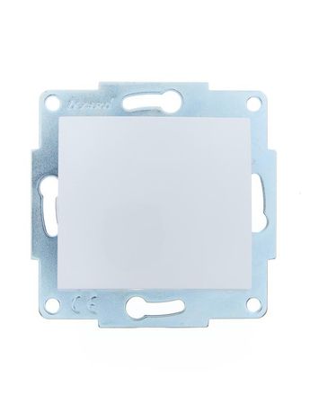 Выключатель 1-кл. 1п СП ASTI 10А IP20 механизм бел. LEZARD 7081-0288-100