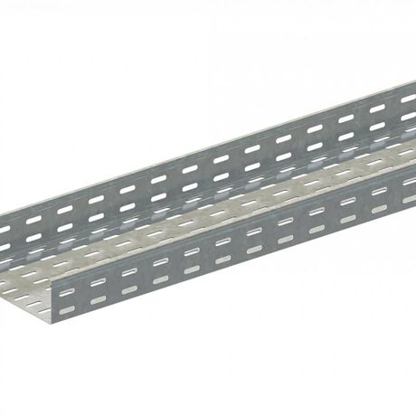 Лоток прямой замковый перфорированный 200х150 L2000 сталь 1.5мм ЛМс-ПЗ цУТ2.5 СОЭМИ Н0122131744
