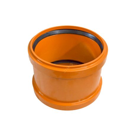 Муфта двухраструбная 110 мм для наружной канализации - 00000019597 VALFEX 30106110