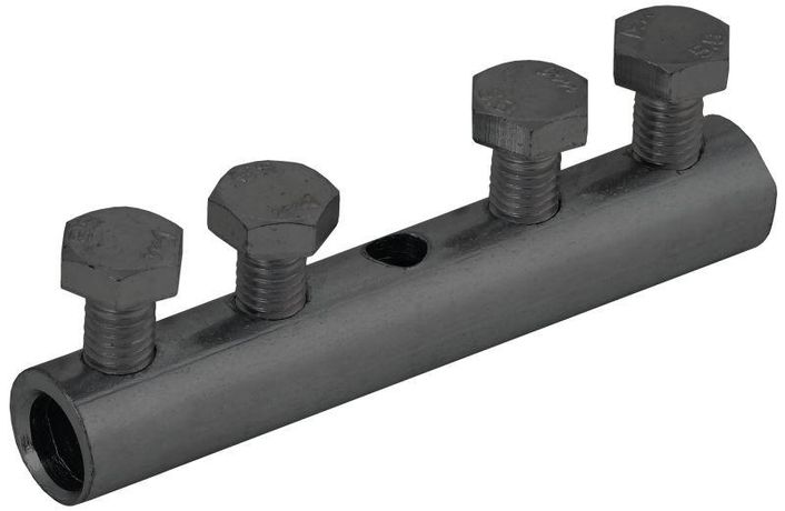 Зажим соединительный прямой пруток-пруток 6-10мм оцинкованная сталь TD IEK - ZCC86-13-1-16