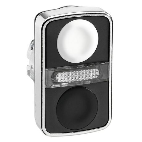 ГОЛОВКА КНОПКИ ДВОЙНАЯ БЕЗ МАРКИР + LED ZB4BW7A1720 | Schneider Electric