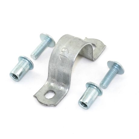 Комплекты для крепления ОКЛ с использованием винта, заклепки и скобы СМД 25-26 (100 шт) | PR08.5033 Промрукав Строитель