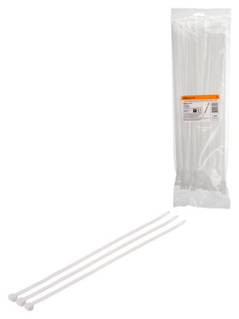 Хомут 7,6х400 мм морозостойкий (белый) (100 шт) | SQ0515-1113 TDM