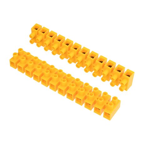 Клеммная винтовая колодка KВ-25 10-25, ток 60 A, полиэтилен желтый (10 шт./уп.) | 07-5025-3 REXANT MEET