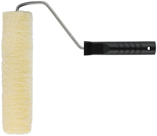 Валик 250мм с ручкой полиакрил. желт. КУРС 02594