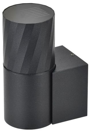 Светильник уличный декоративный для наружного освещения 5220 настенный GU10 IP65 черный - LT-UBU0-5220-GU10-1-K02 IEK