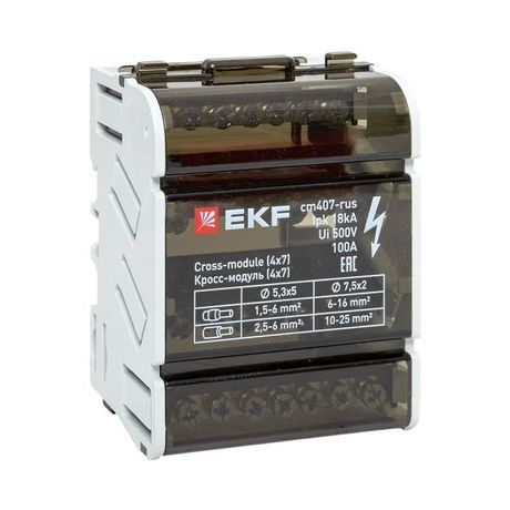 Кросс-модуль (4x7) 100A |cm407-rus| EKF EKF арт. cm407-rus