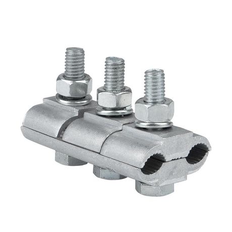 Зажим плашечный ПА-3-2 (3-х болт.) Электрофарфор 00000083