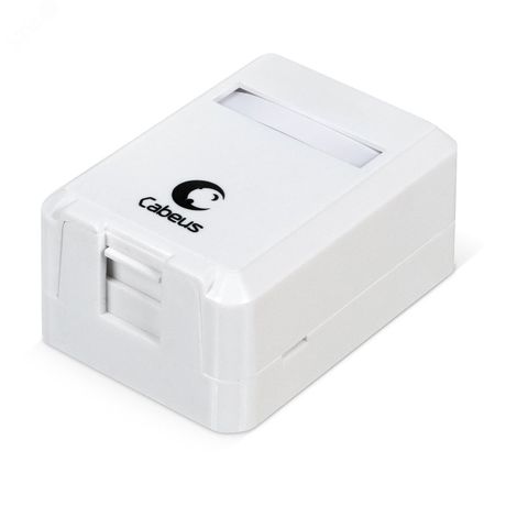 Корпус внешней настенной розетки на 1 Keystone - 7445c Cabeus MB-1