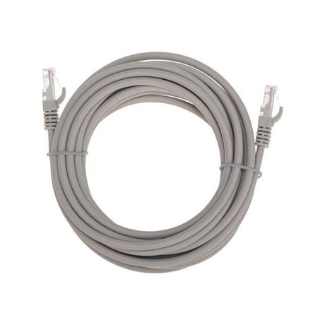 Патч-корд U/UTP CAT 6, RJ45-RJ45, 26AWG, LSZH, серый, 5м REXANT | 02-0290-5 MEET