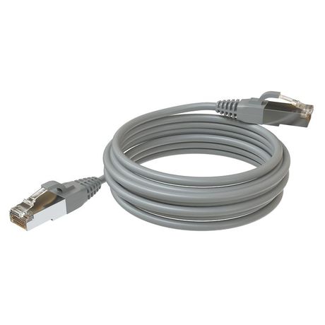 Патч-корд F/UTP, категория 5е, 2xRJ45, экранированный, серый, LSZH, 5 м - PC 4545.5ES26.5LSZHGY SYSMATRIX