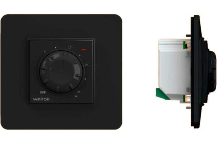 Терморегулятор для теплого пола Welrok rol bk - 4660251140595