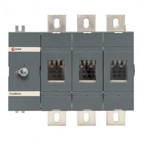 Рубильник 1600A 3P без рукоятки управления TwinBlock EKF PROxima | tb-s-1600-3p