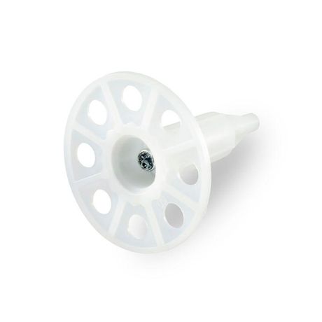 Тарельчатый дюбель гриб с гвоздем для ПМ IN60 белый (100 шт/уп) | PR08.12251 Промрукав Строитель