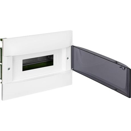 Щиток пластиковый встраиваемый Practibox S (в полые стены) 1х12 дым. дверь Leg 135571 Legrand