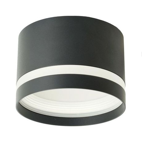 Светильник потолочный 25W, 230V, GX70, черный, HL372 | 48735 FERON