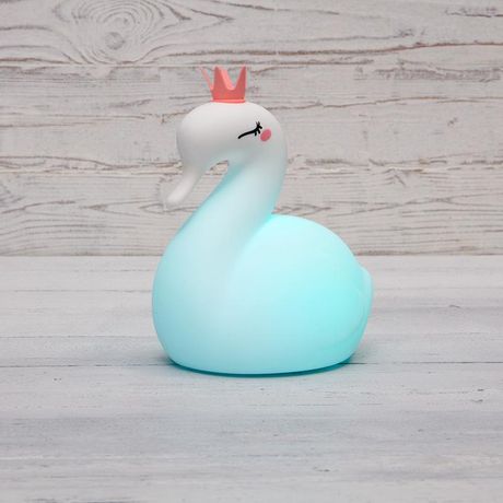 Силиконовый домашняя ночник Лебедь - 503-004 NEON-NIGHT